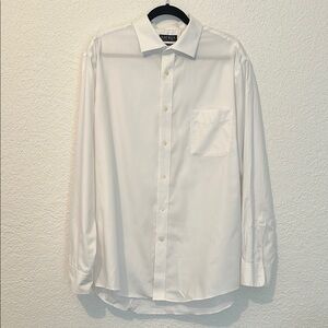 Men's Ralph Lauren Classic White Dress Shirt
